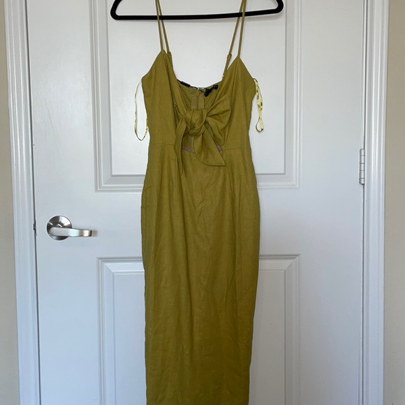 Jluxlabel mustard dress - Picture 2 of 3